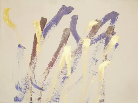 Peinture faite par un éléphant